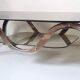 Coffee table chrome metal and smoked glass 70s