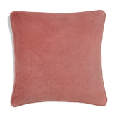 Coussin en velours 50x50cm couleur redwood