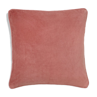 Velvet cushion 50x50cm redwood color
