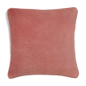 Velvet cushion 50x50cm redwood color