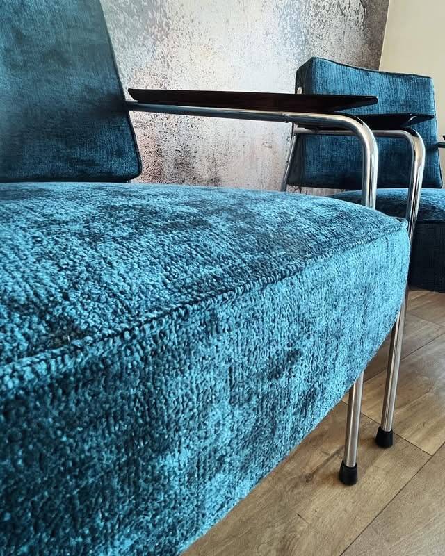 Pair of Bauhaus Expo 58 chairs