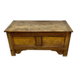 Natural oak wood chest, bedside chest