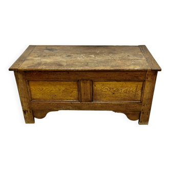 Natural oak wood chest, bedside chest