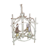 Lustre à 4 branches en métal, 1970