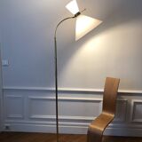 Diabolo floor lamp in brass 1955 - Ghelfi & Perrin edition
