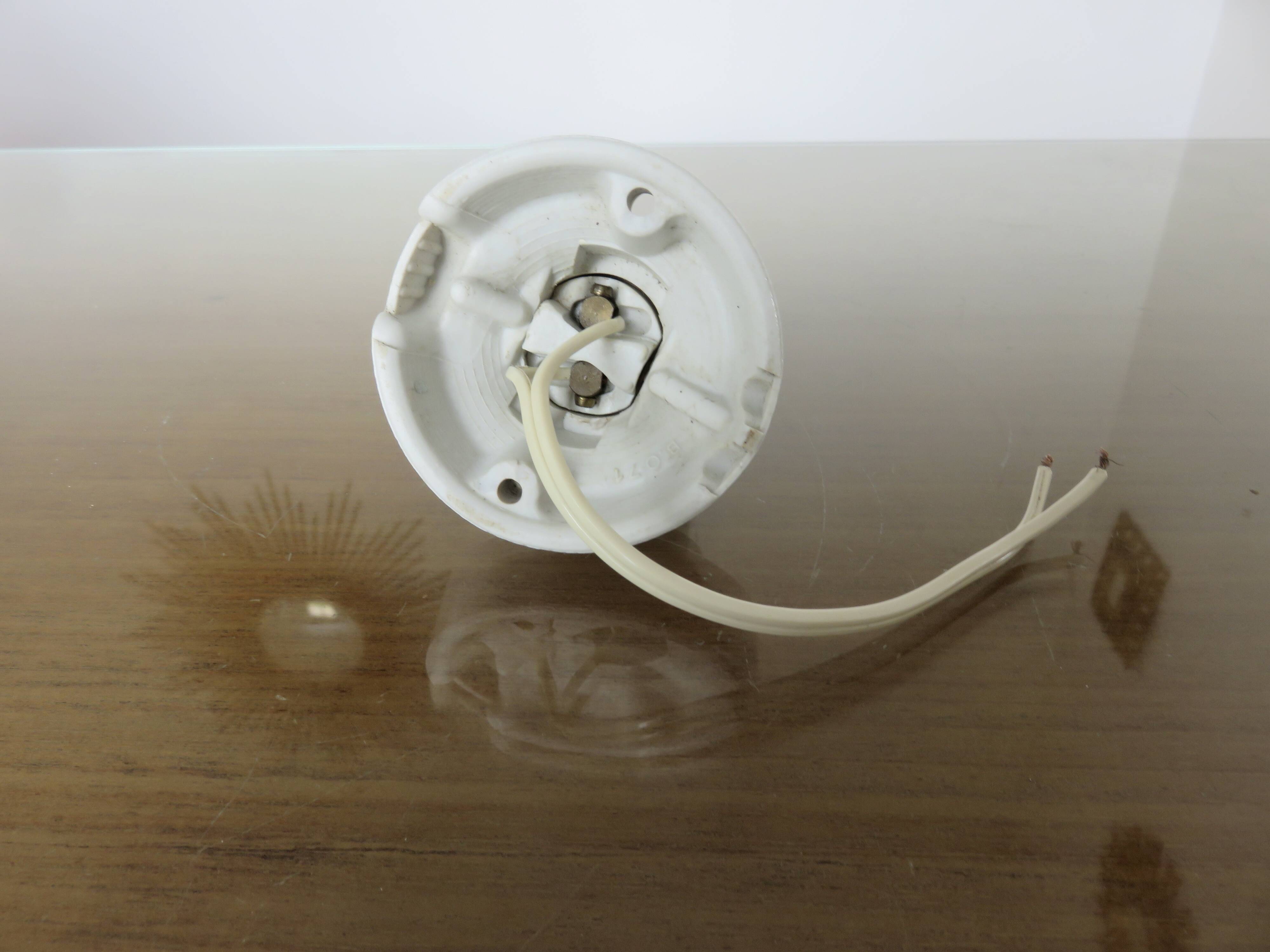 Art deco porcelain wall light, 1930s