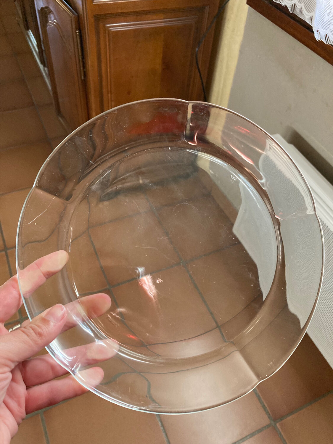 Set of 9 dishes transparent dishes