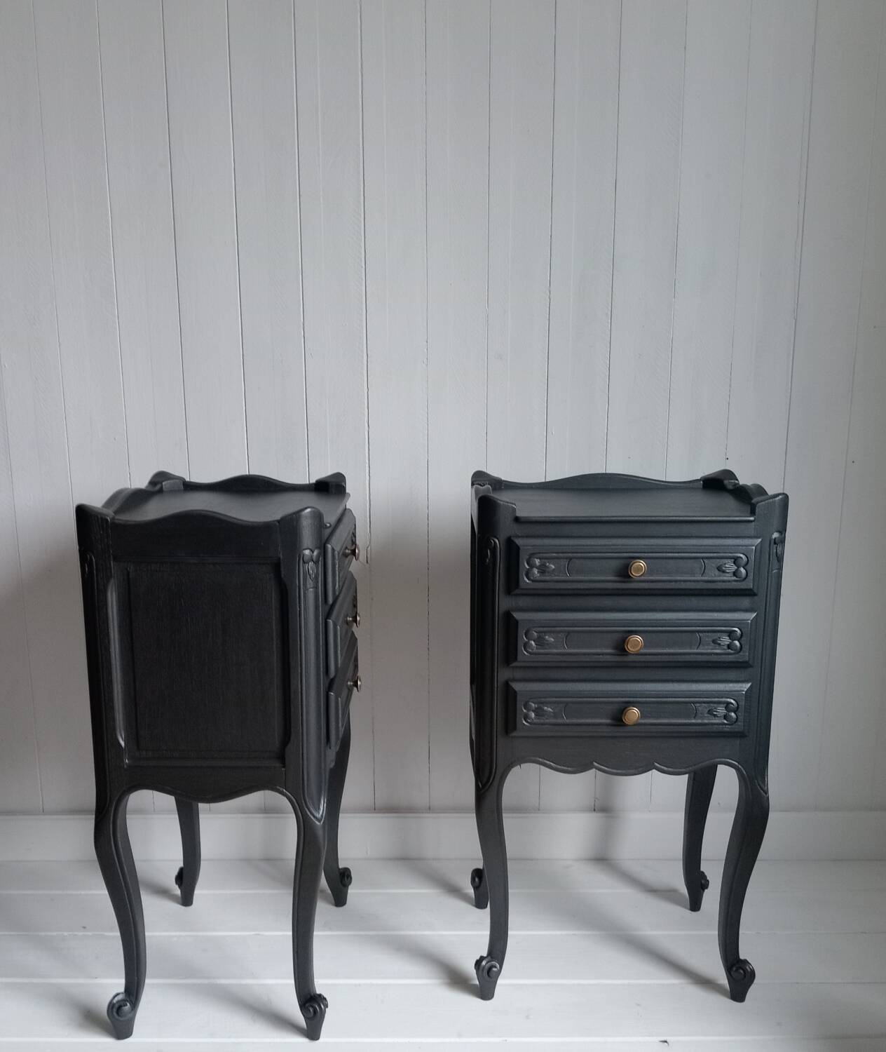 Paire de tables de chevet