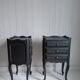 Paire de tables de chevet