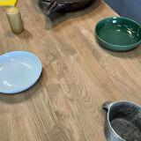 Farmhouse table with spindle legs (300 cm x 90 cm)
