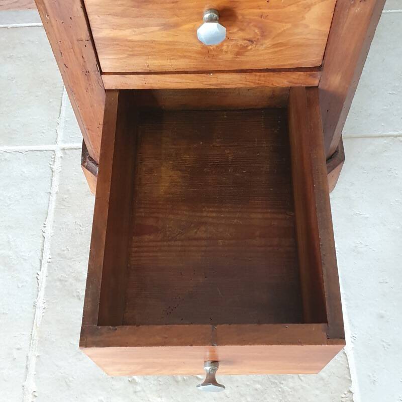 Bureau en chêne et noyer