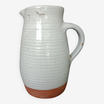 Roger Jacques pitcher in enamelled stoneware