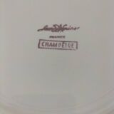 Vintage Sarregemines DV plate, Champêtre model