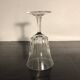 Crystal stemmed glasses
