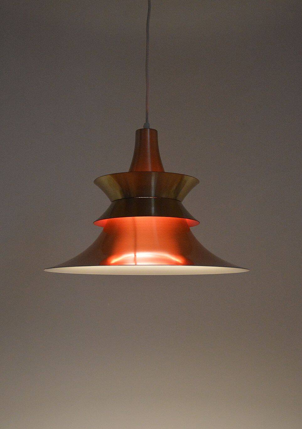 Danish hanging lamp made by Lyskær Belysning, 1960s
