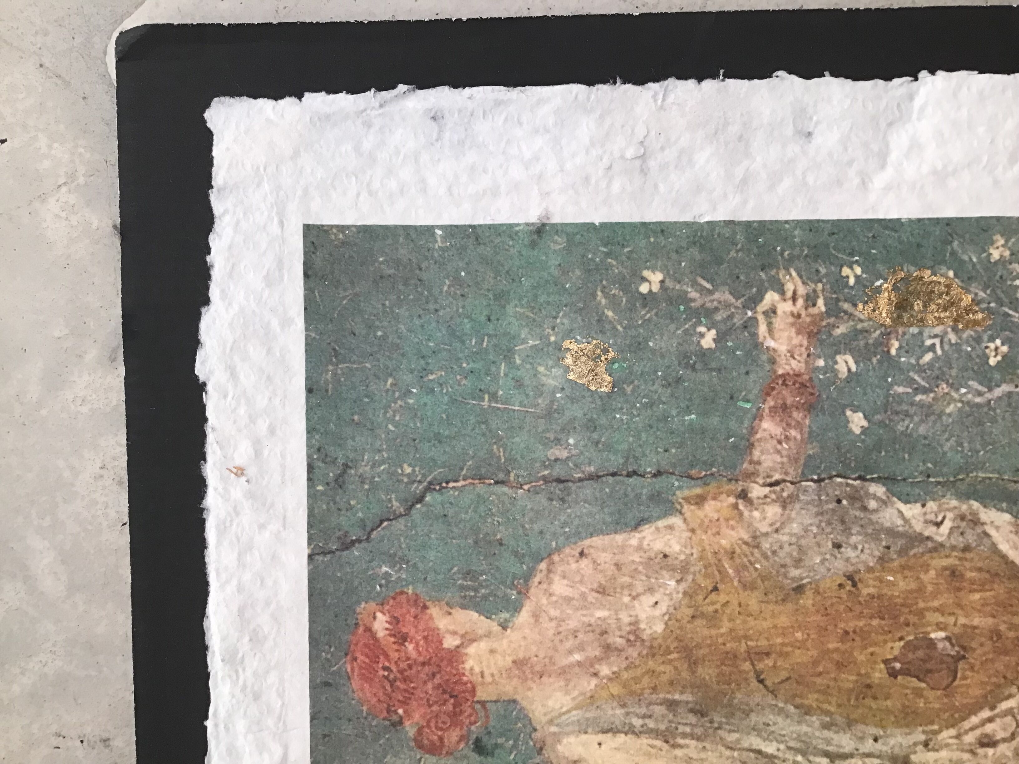 "The flora" fresco of Pompeii (reproduction)