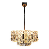 Vintage Hillebrand crystal chandelier, 1960s