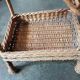 1900 yresse wicker worker serving table