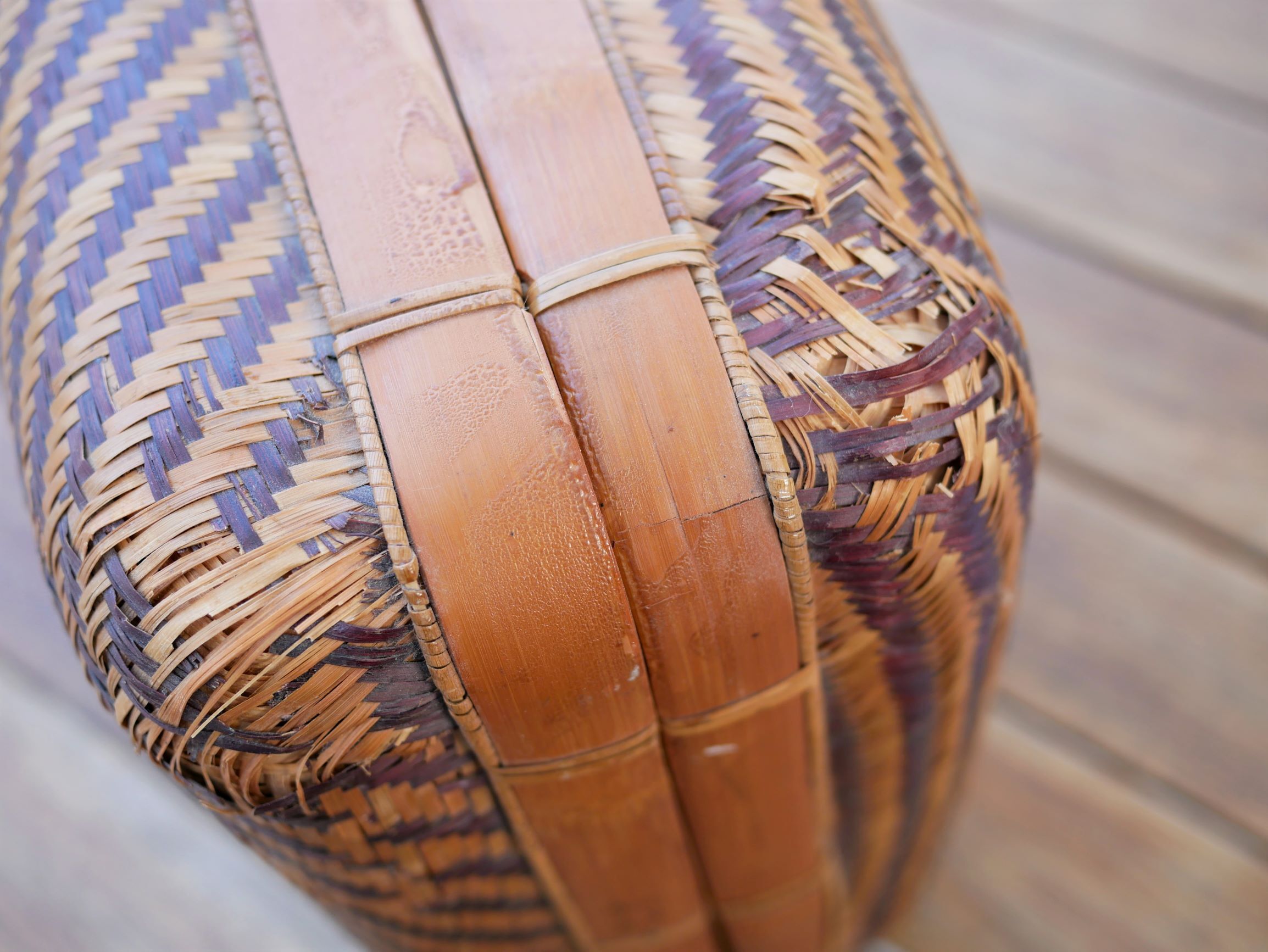Vintage Wicker suitcase