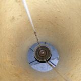 Minimalist floor lamp from Hesse Leuchten, mid-century, 1960s.