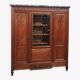 Louis XVI library in walnut