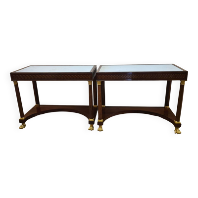 Paire de consoles, Suède vers 1800