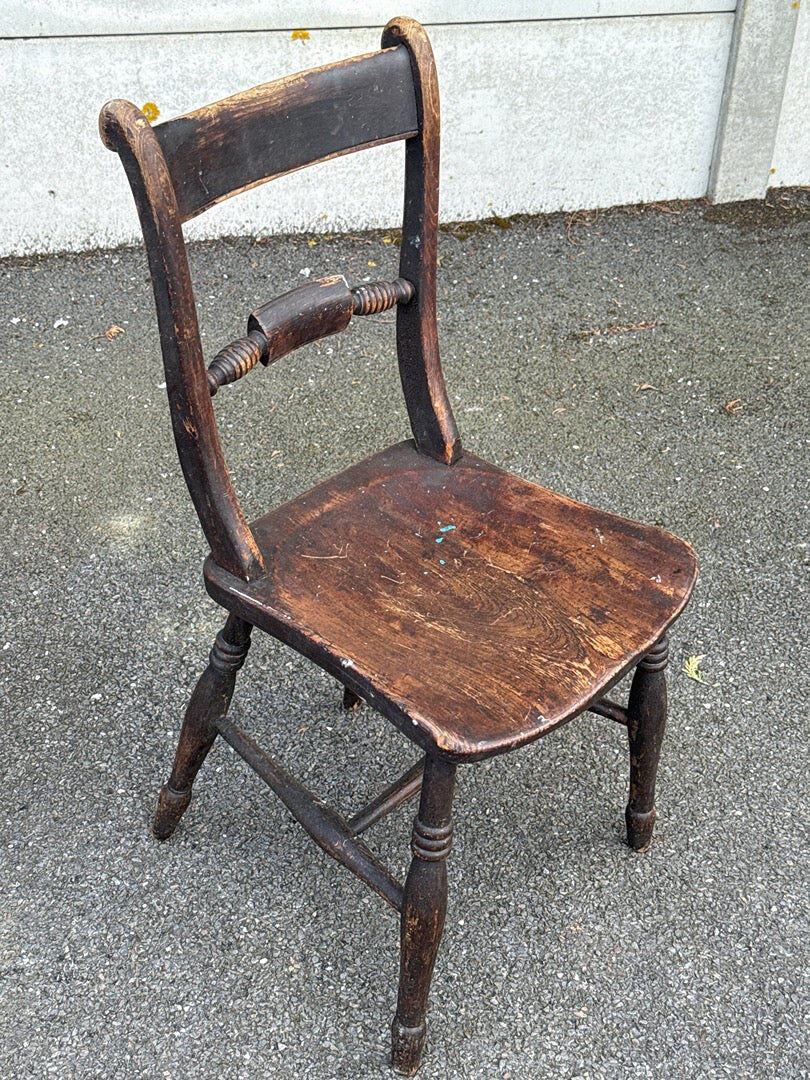 Set of 3 chairs – Vintage – Furniture – Solid wood