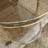 Vintage dessert with gilded wheels