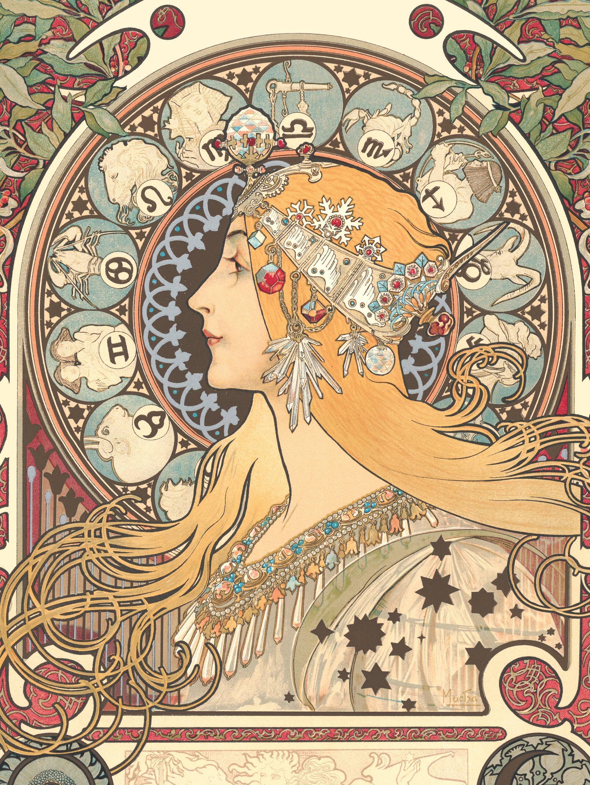 Alphonse Mucha poster
