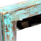 Mirror Wood Old Teak Patina Blue 56x3x39cm 21