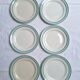 Céranord flat plates - Amanda model in green