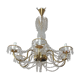 Brass chandelier, 1960s