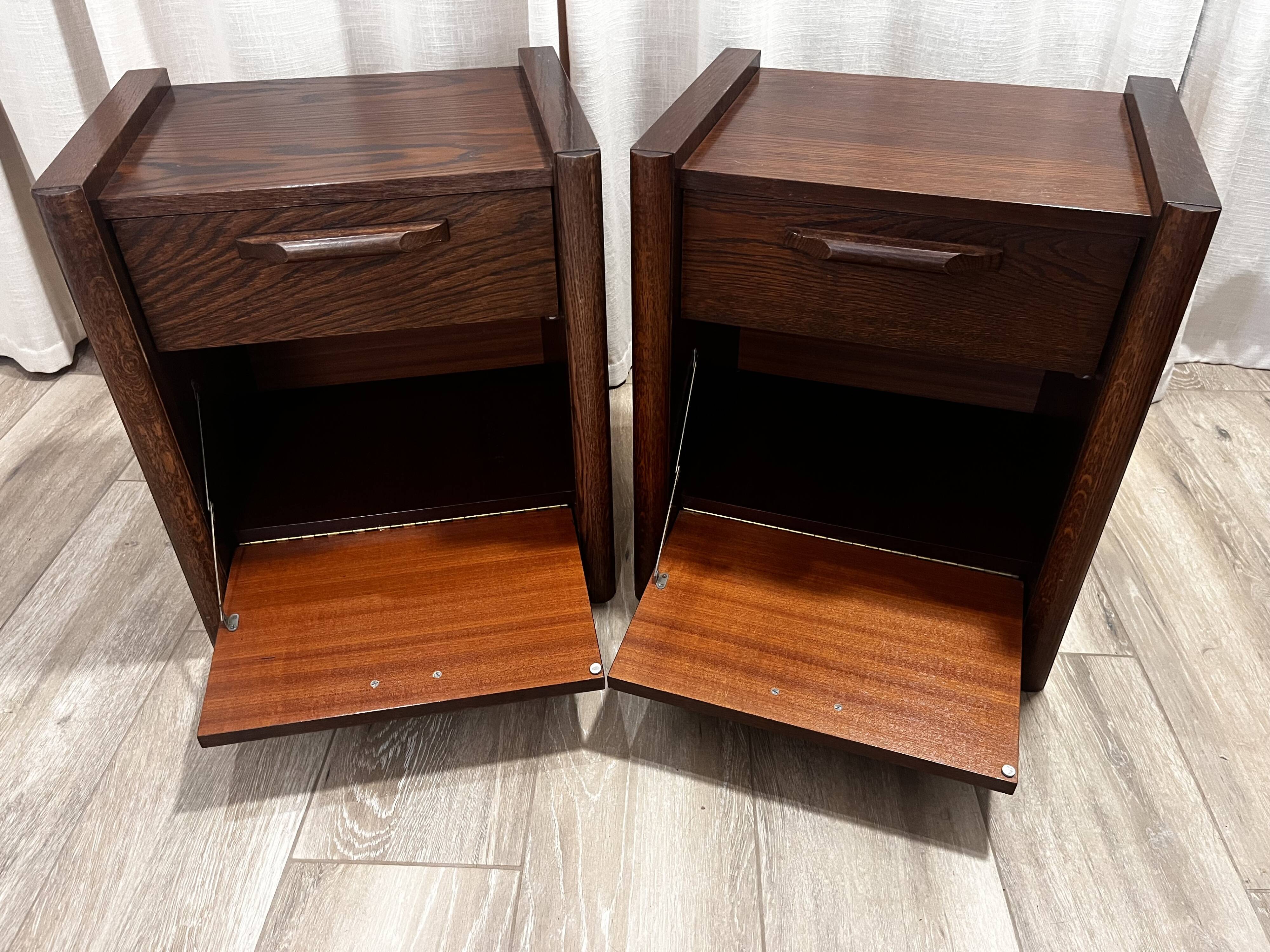 Pair of bedside tables from the 80s