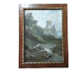 Painting, early 20th century, oil on cardboard, Italy, C. De Consoli