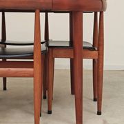 Table de repas et 4 chaises par Hans Olsen pour Frem Rojle  Danemark