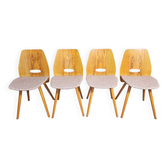 Lollipop Chairs by František Jirák for Tatra, 1960