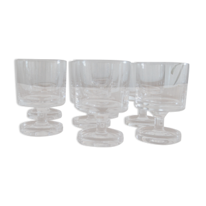 set de 6 verres à pied