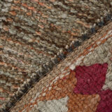 1960s antique wool vintage runner rug