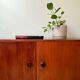 Vintage 70's sideboard with cat eyes handles