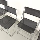 Set of 6 Nuova X-Line chairs, 1977