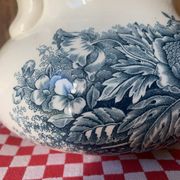 Broc de toilette joufflu Jardinière Longwy 1900s