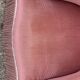 Pink velvet toad armchair 1970