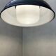 Luminaires en émail de grande taille des années 1930 avec diffuseurs en opaline par Benjamin