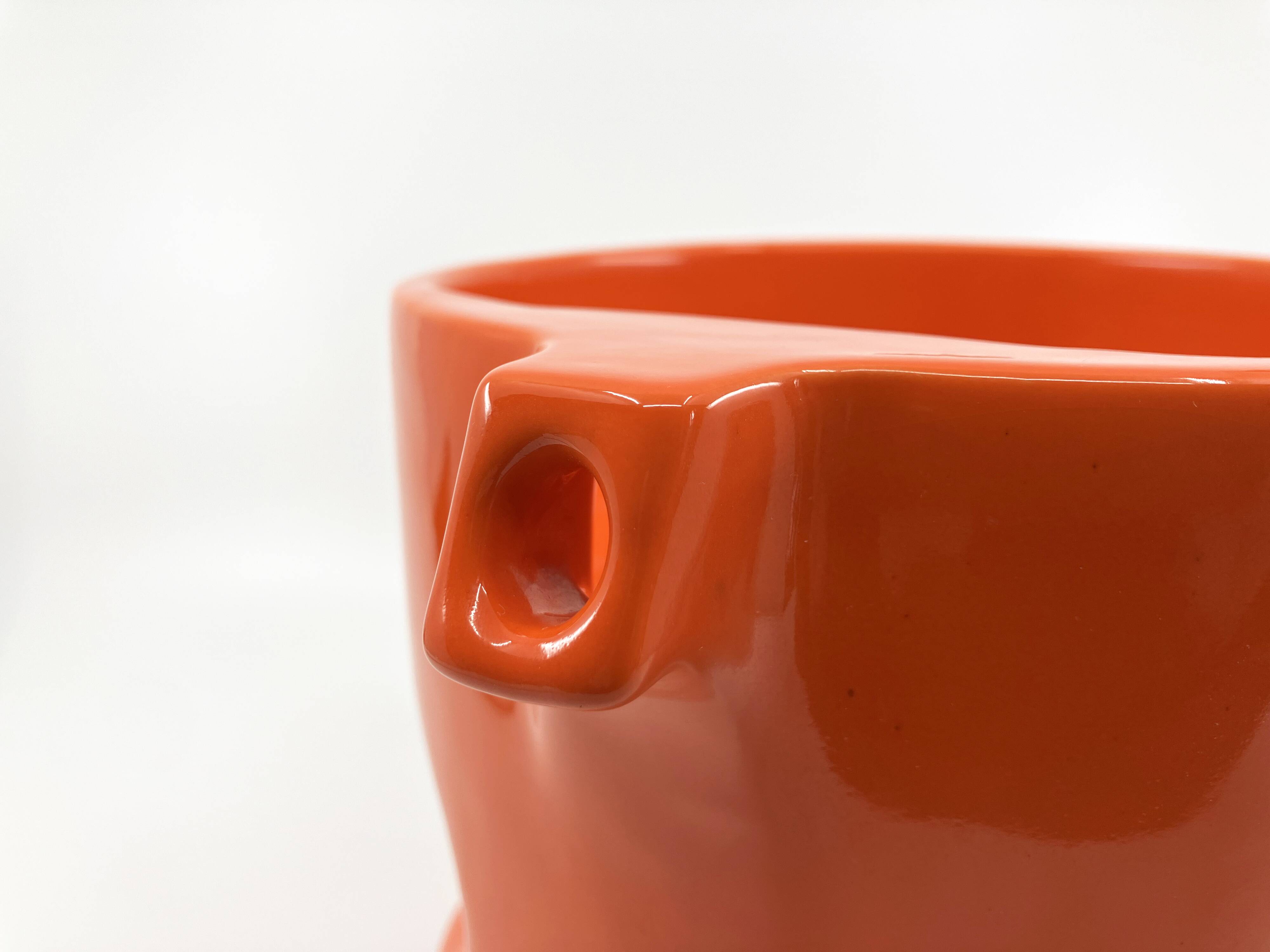Ceramic bowl/pitcher set • Georges Lanteri for A.R.P. • Circa 70s