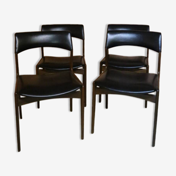 Set of 4 Scandinavian chairs