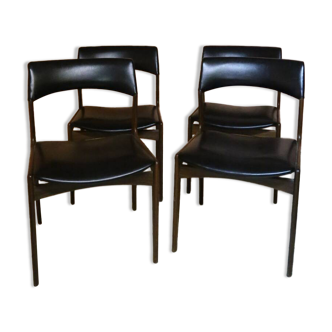 Set of 4 Scandinavian chairs