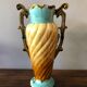 Duo of vases in ancient dabbling
