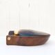 Olive wood and mother-of-pearl shell box A. Noll