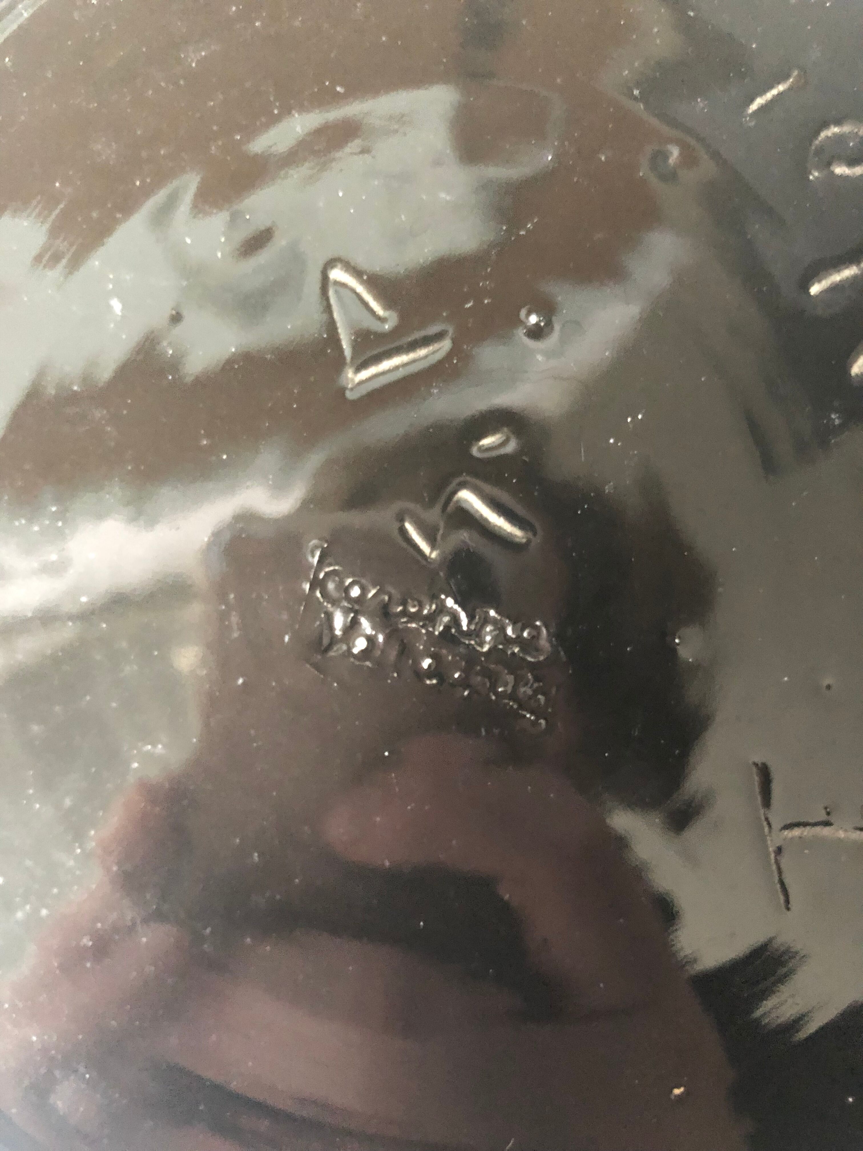 Set of six plates Vallauris the mermaids