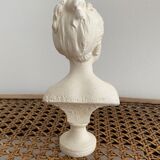 Ceramic bust of Louise Brongniart